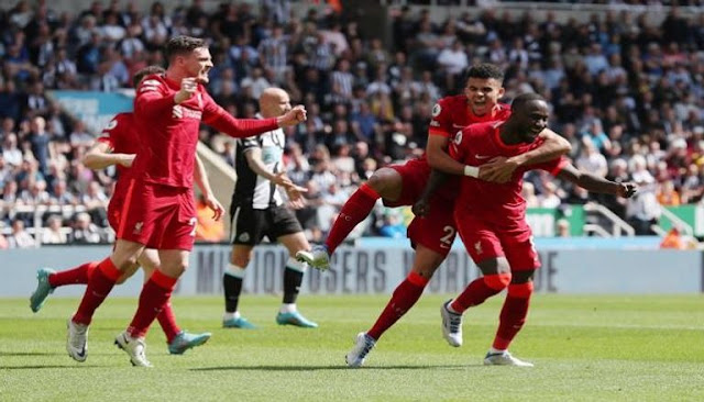 فيديو أهداف مباراة نيوكاسل وليفربول في الدوري الإنجليزي