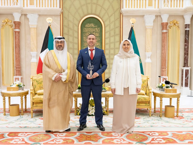 رائد الأعمال الفلسطيني محمد كيلاني يتوج بجائزة سمو الشيخ سالم العلي الصباح للمعلوماتية في الكويت