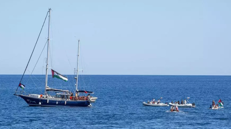 أسطول الصمود أبحر من كاتانيا لكسر حصار غزة.. تكتم على نقطة التقاء السفن