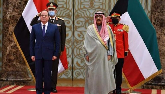 السيسي في الكويت.. أمن المنطقة ولم الشمل العربي يتصدران