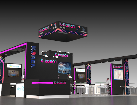 الوكالة الكورية لتعزيز صناعة الروبوتات (KIRIA) تدير جناح كوريا للروبوتات في معرض GITEX 2024 في دبي